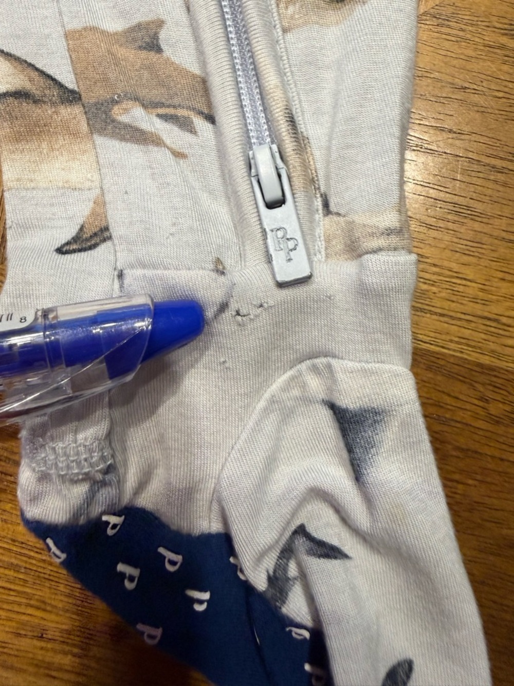 Baby boy bamboo lot 4 pieces Kyte BABY milkberry Caden Lane Posh Peanut Flaws - Picture 10 of 10